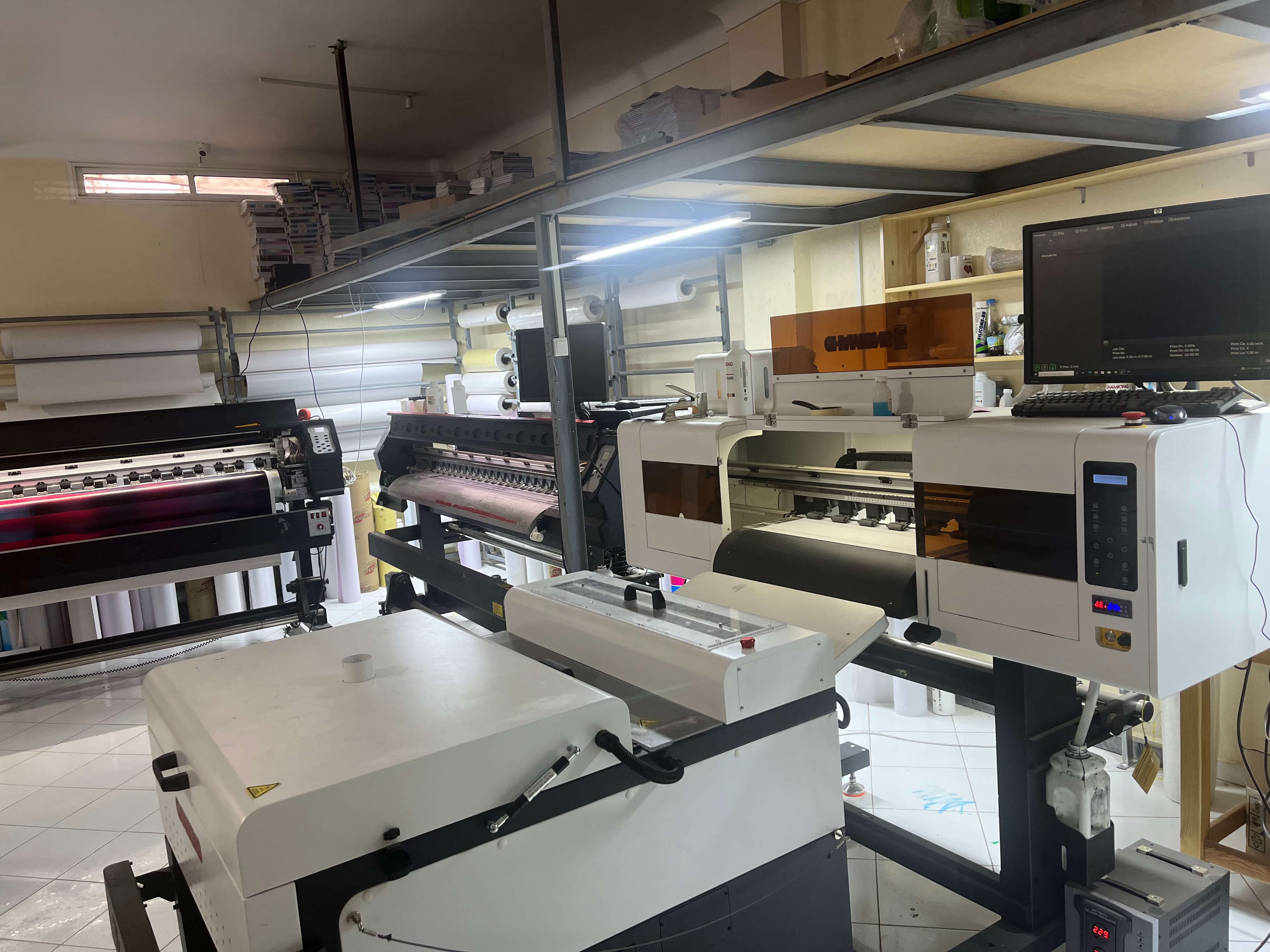 Équipe Aitoprint en action